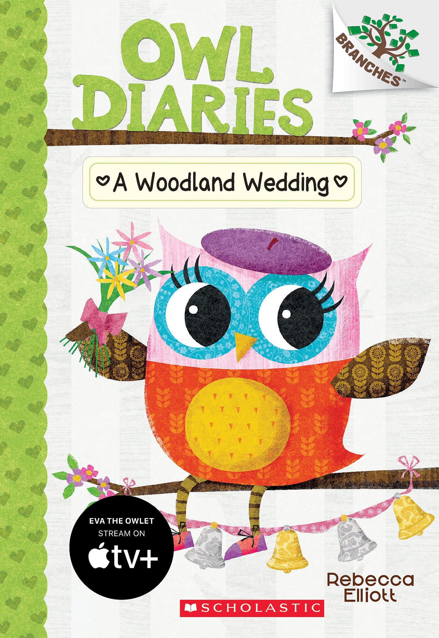 A Woodland Wedding: A Branches Book (Owl Diaries #3) (3) book cover