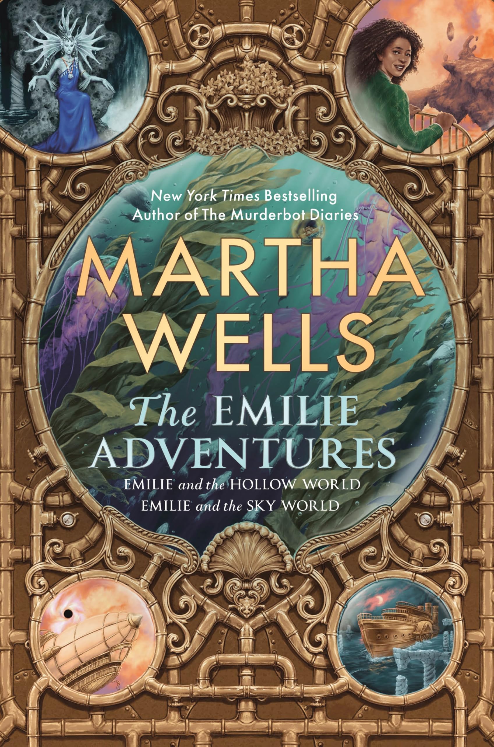 Emilie Adventures: Emilie and the Hollow World & Emilie and the Sky World book cover