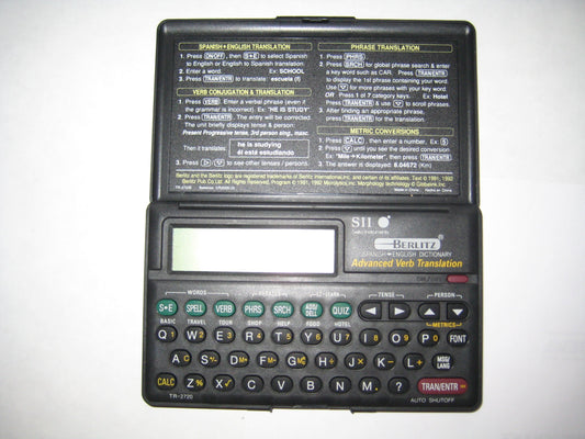 Seiko Spanish-English Dictionary