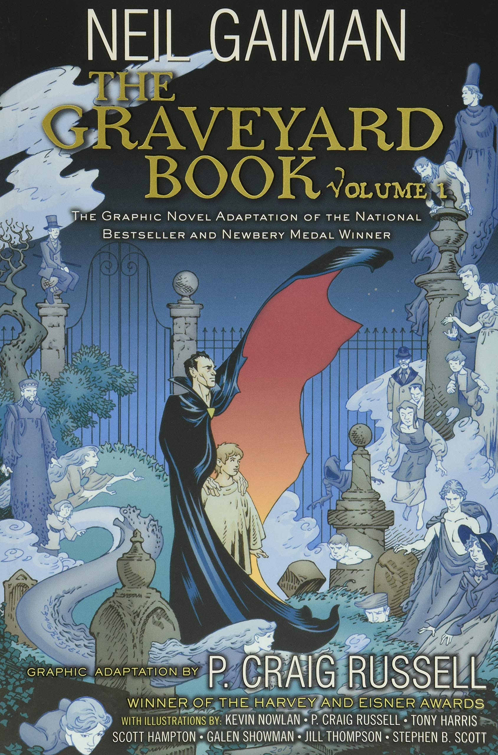 The Graveyard Book Graphic Novel: Volume 1 book cover