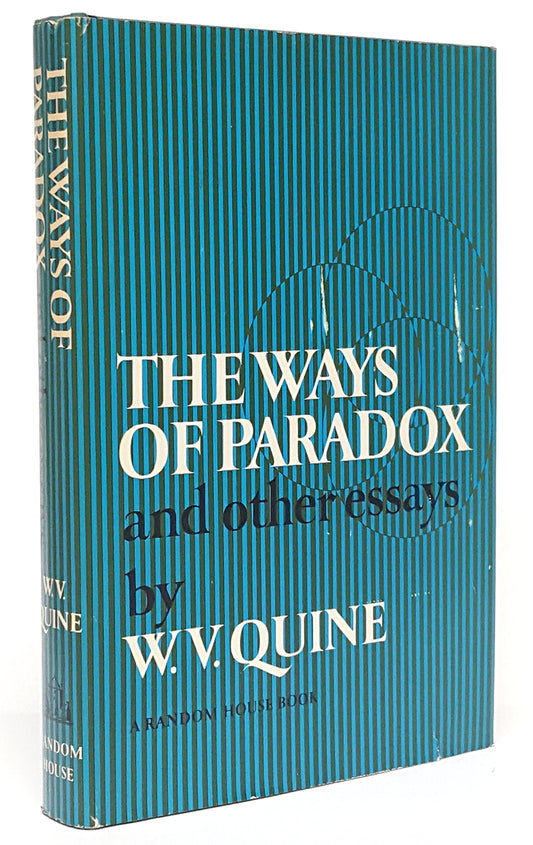 The ways of paradox,: And other essays, book cover