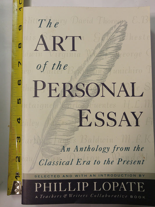 Art of the Personal Essay