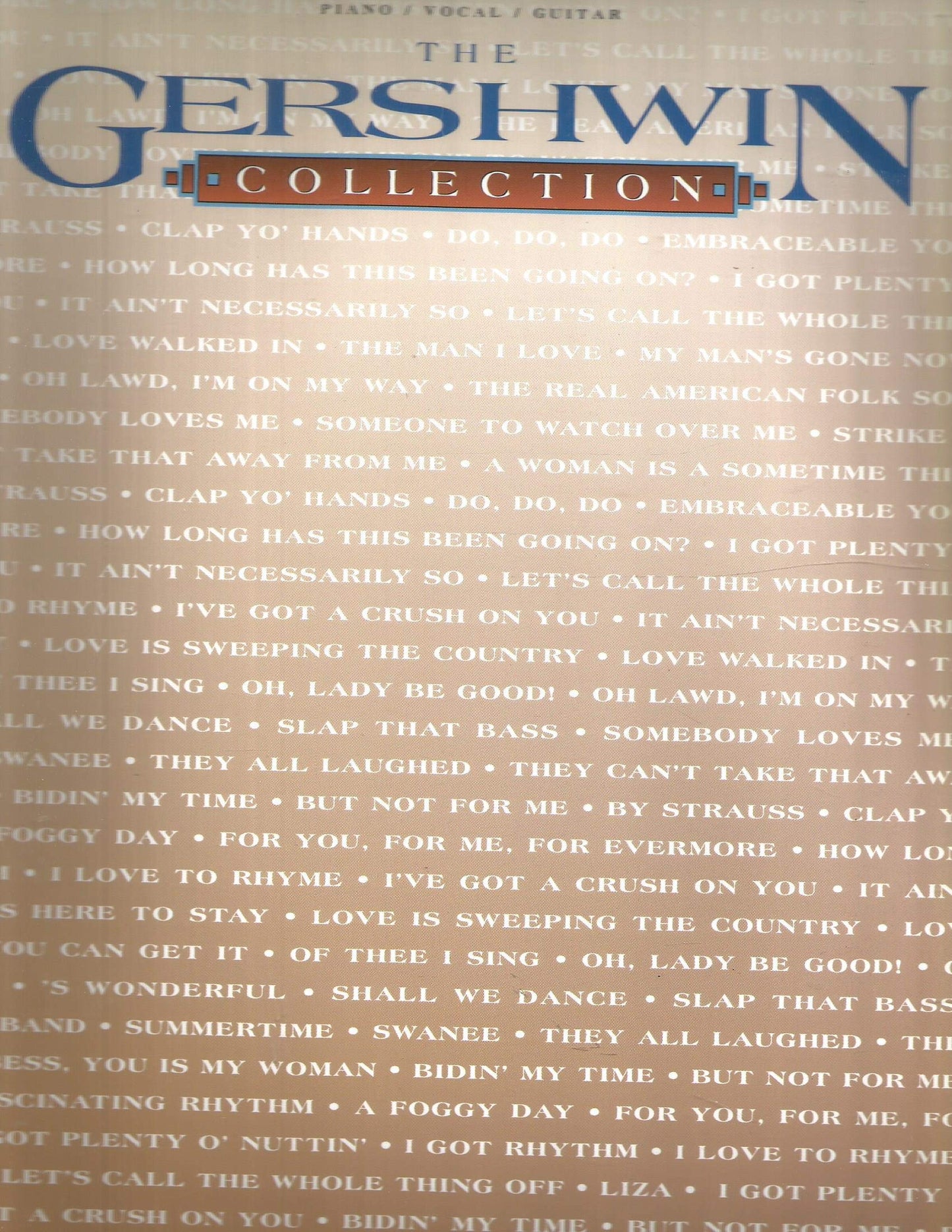 Gershwin Collection book cover