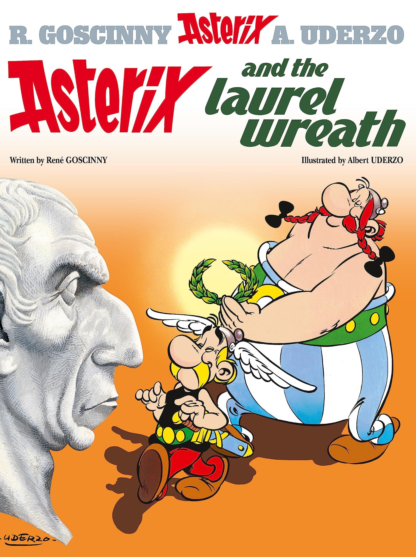 Asterix and the Laurel Wreath (REV) book cover