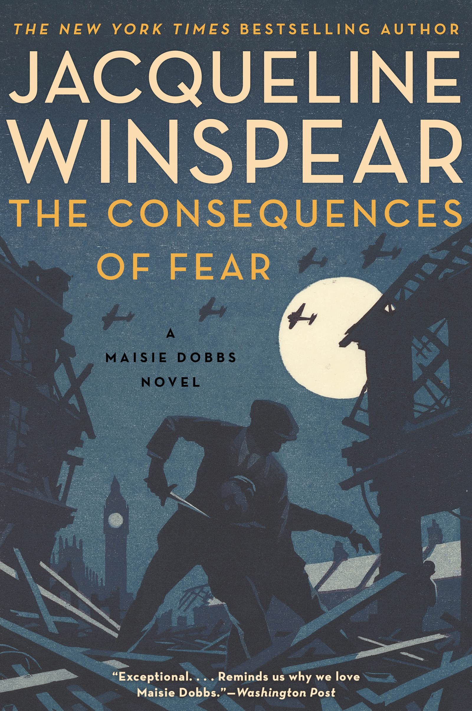 Consequences of Fear: A Maisie Dobbs Novel book cover