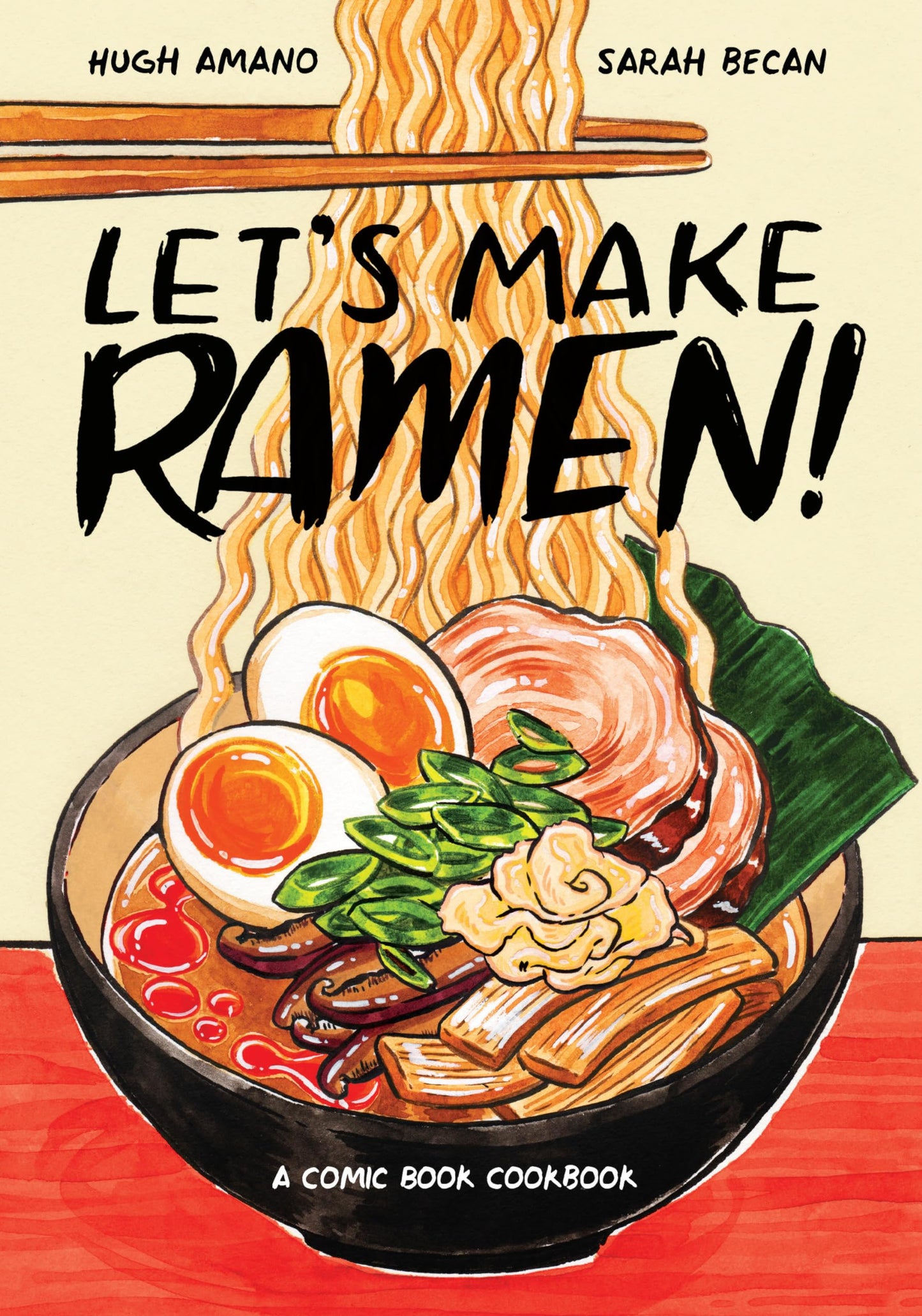 Let's Make Ramen!: A Comic Book Cookbook book cover