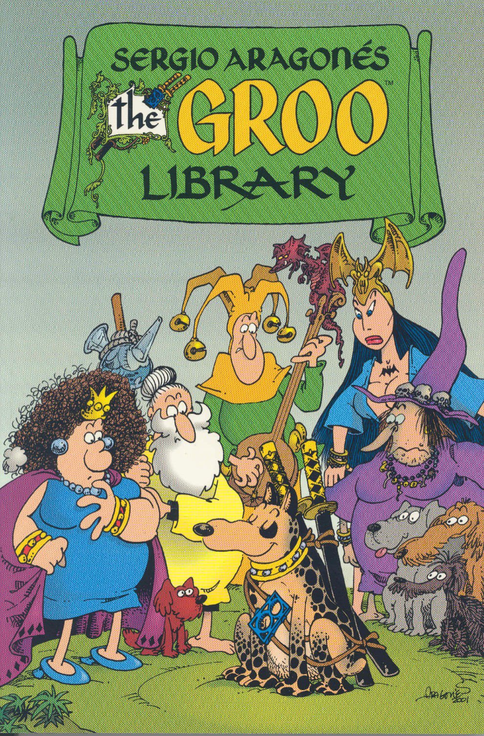 Sergio Aragones' the Groo Library book cover