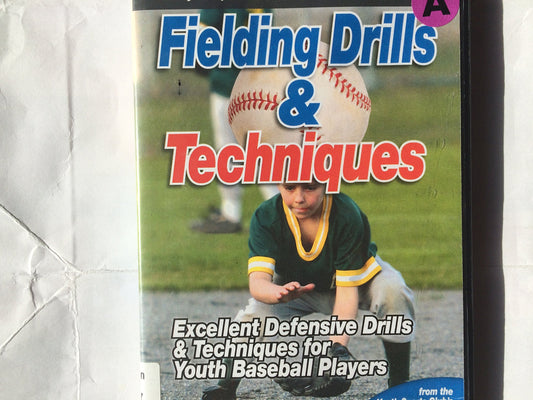 Baseball Coaching: Fielding Drills & Techniques book cover