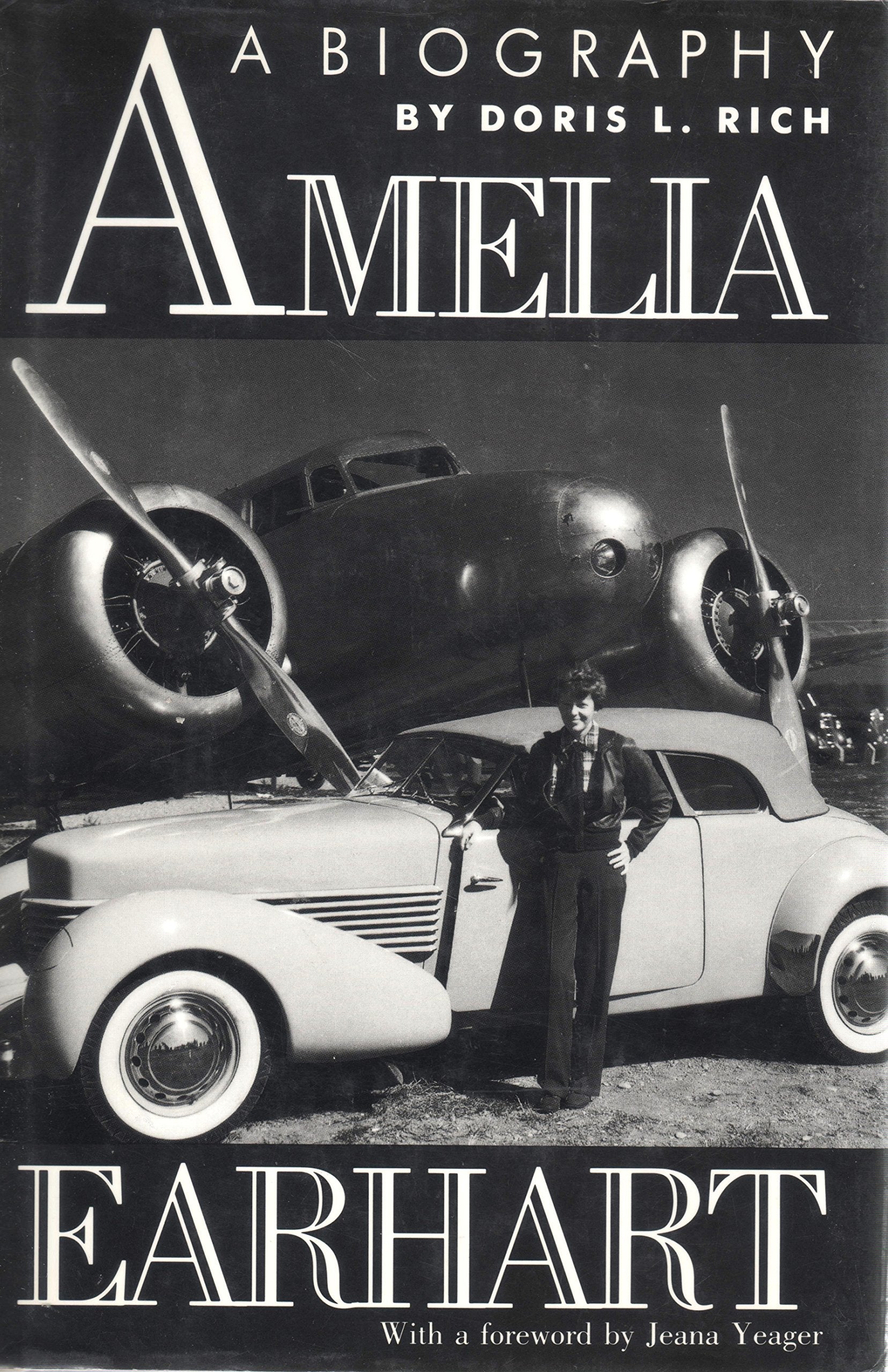 Amelia Earhart: A Biography book cover