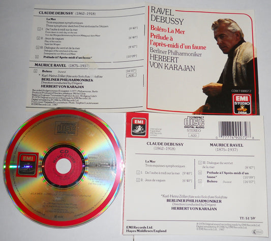 Debussy / La Mer, Prelude A L'Apres-MIDI /Ravel, Bolero