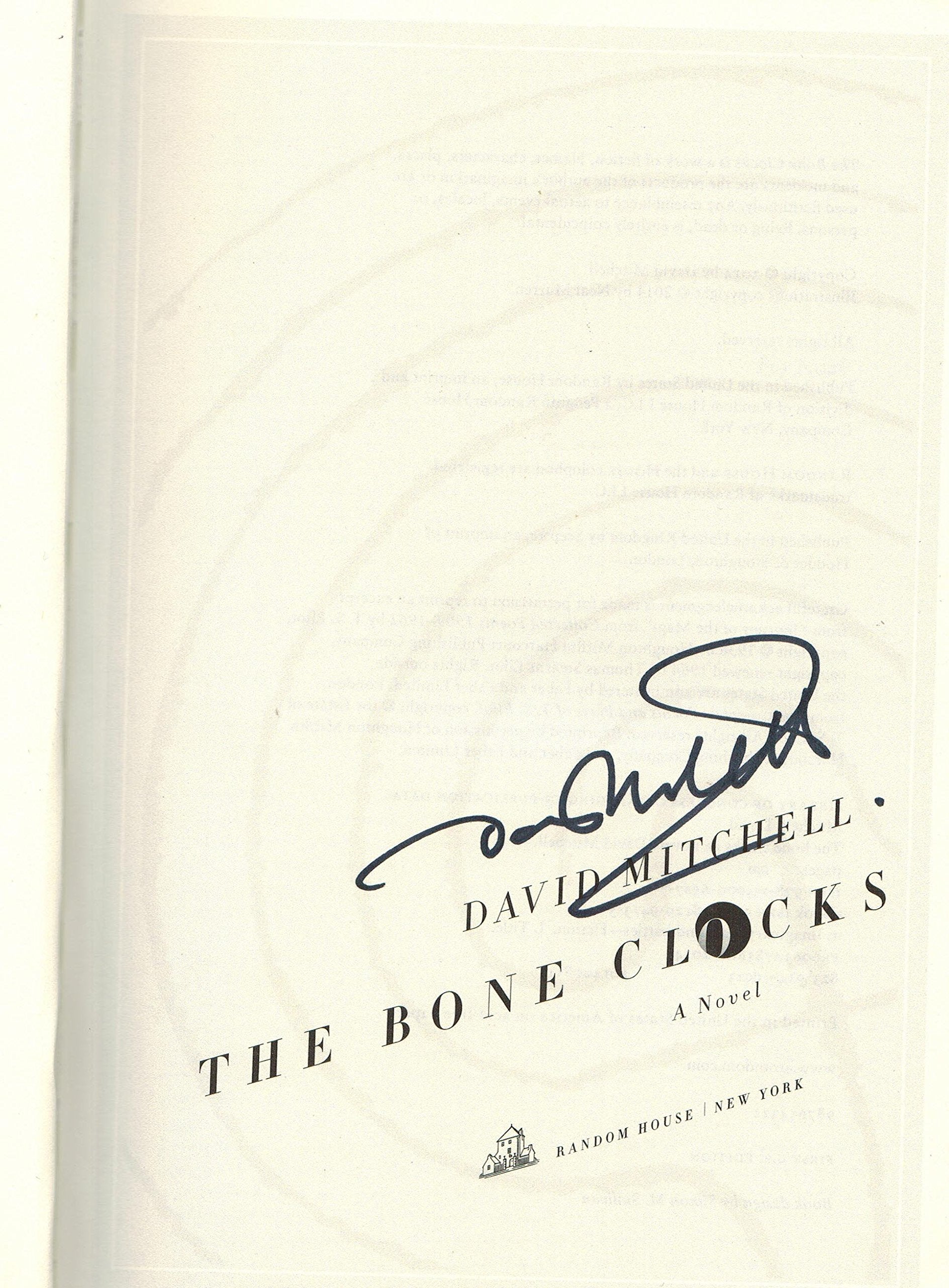Bone Clocks book cover
