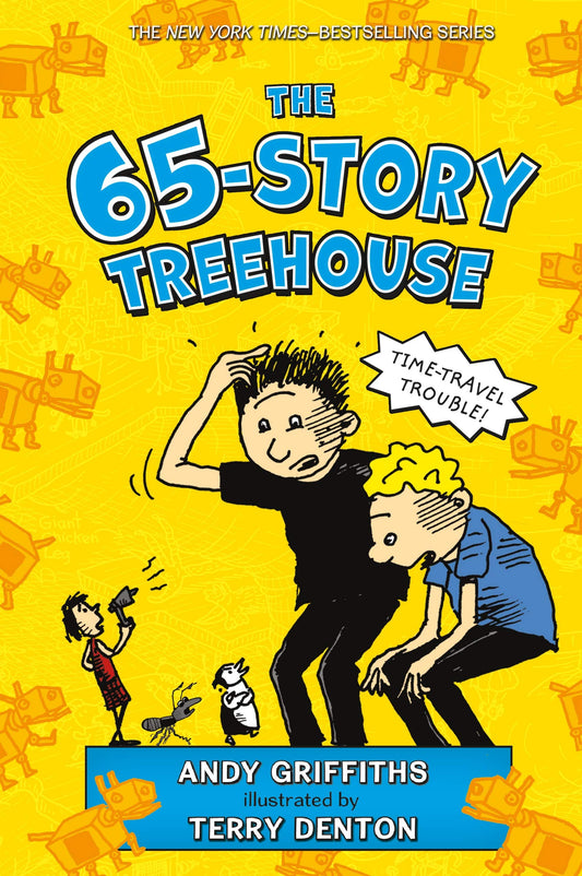 65-Story Treehouse: Time Travel Trouble! book cover