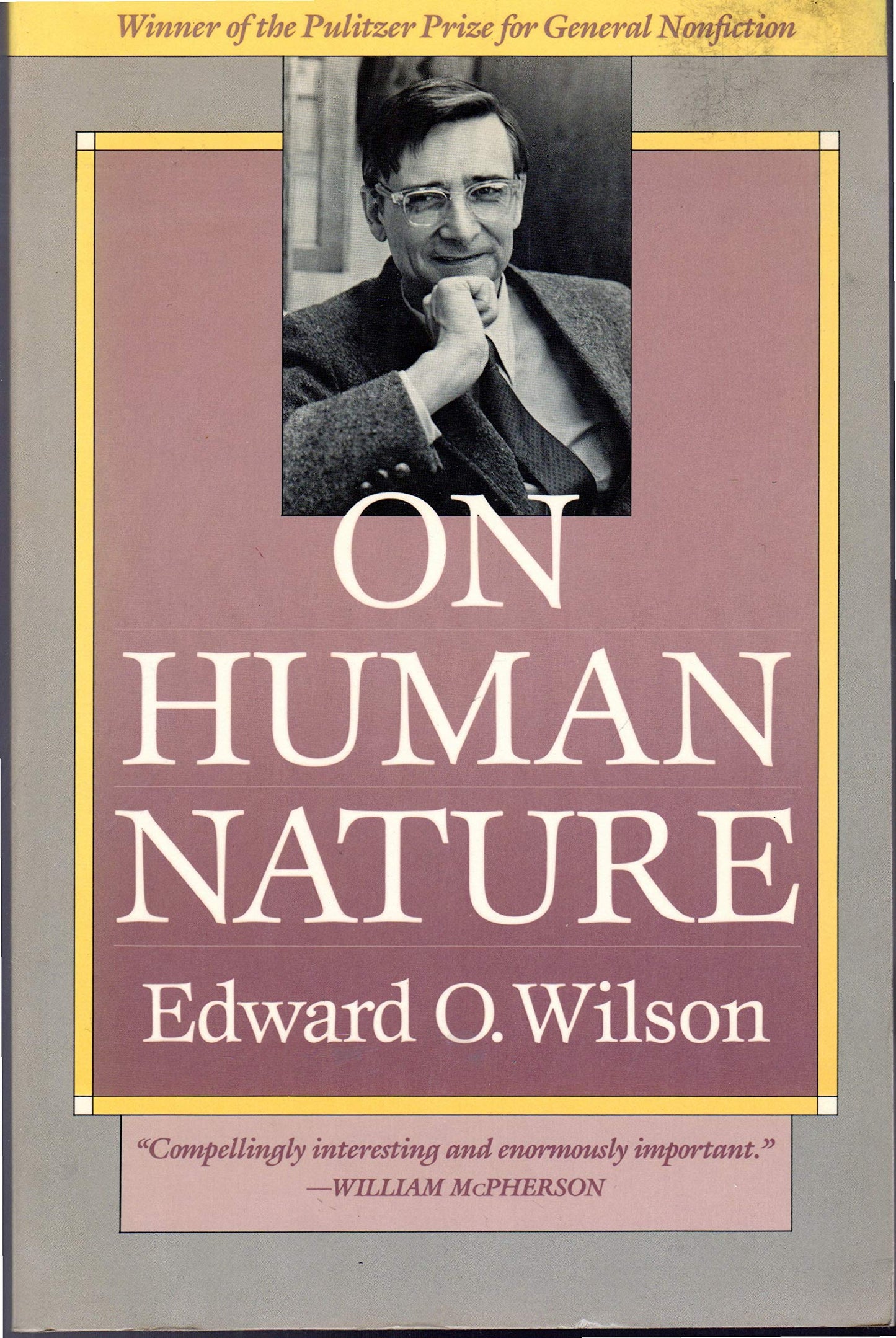 On Human Nature: , book cover