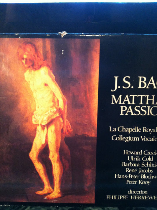 J. S. Bach Matthaus Passion book cover