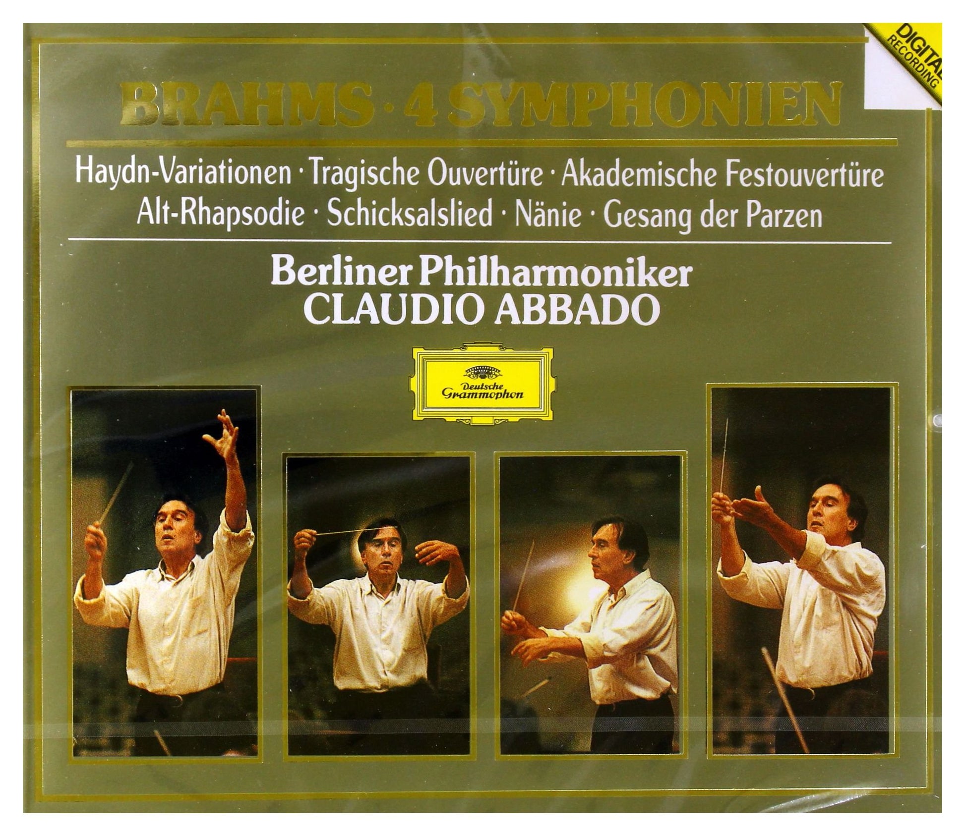 Brahms: 4 Symphonien (Imported) book cover