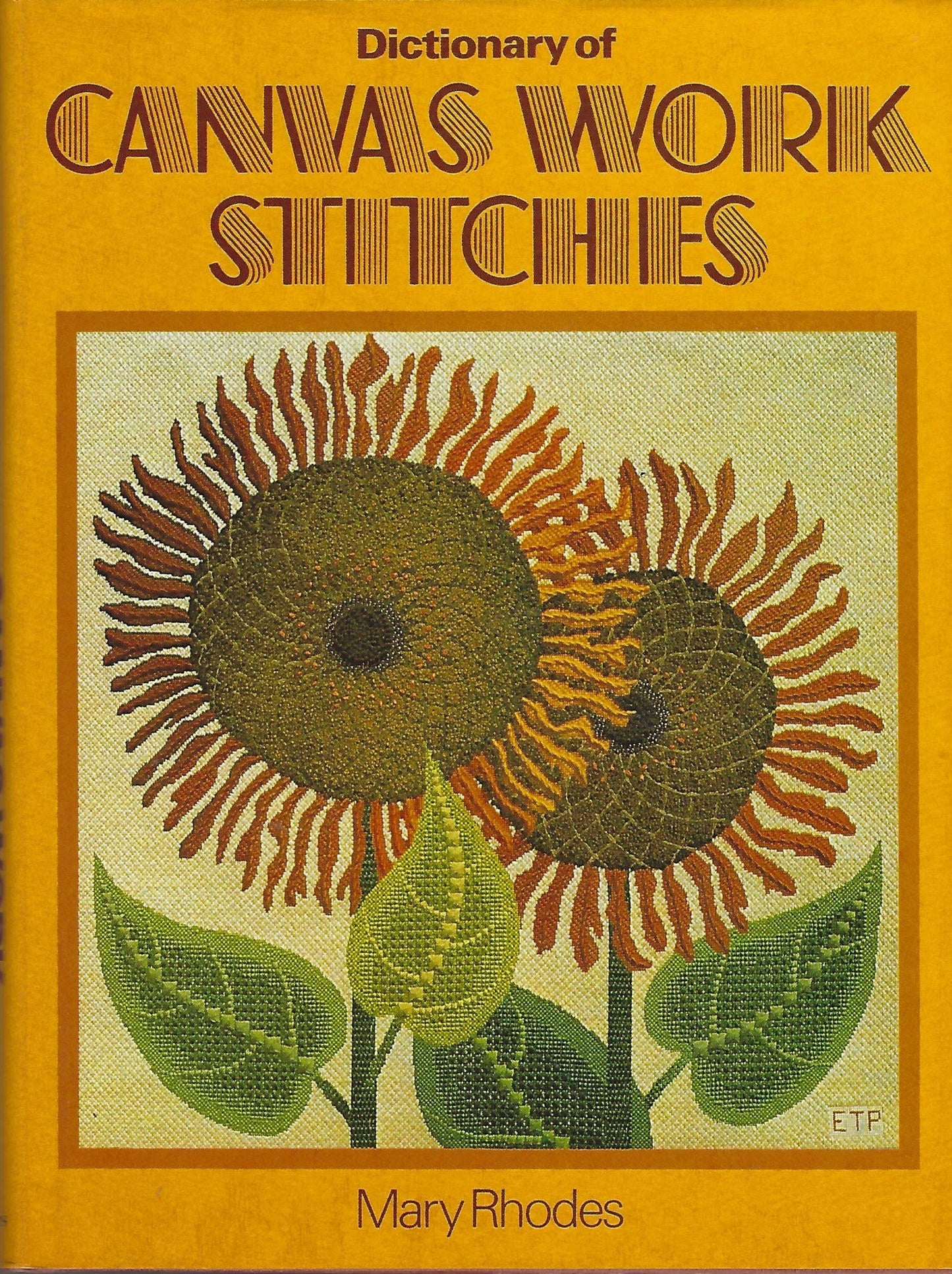 Dictionary of canvas work stitches