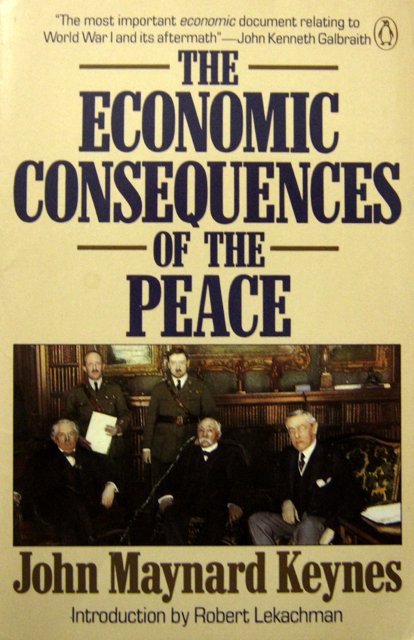 Economic Consequences of the Peace book cover