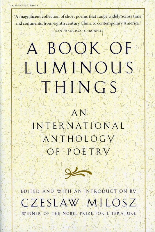 Book of Luminous Things: An International Anthology of Poetry book cover