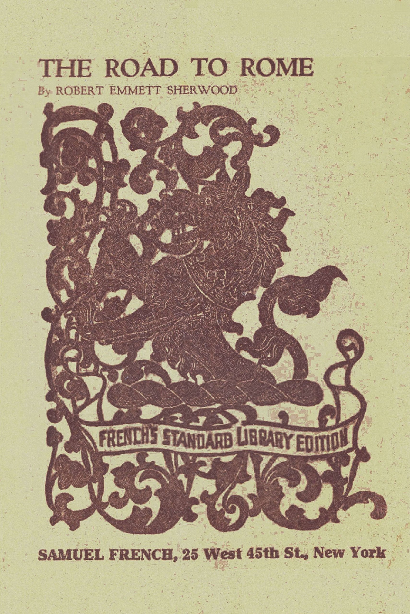 The road to Rome book cover