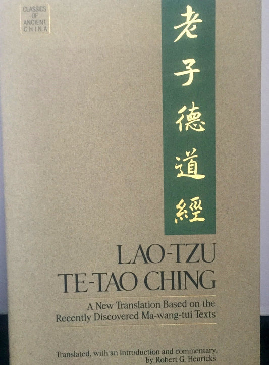 Lao Tzu: Te-Tao Ching