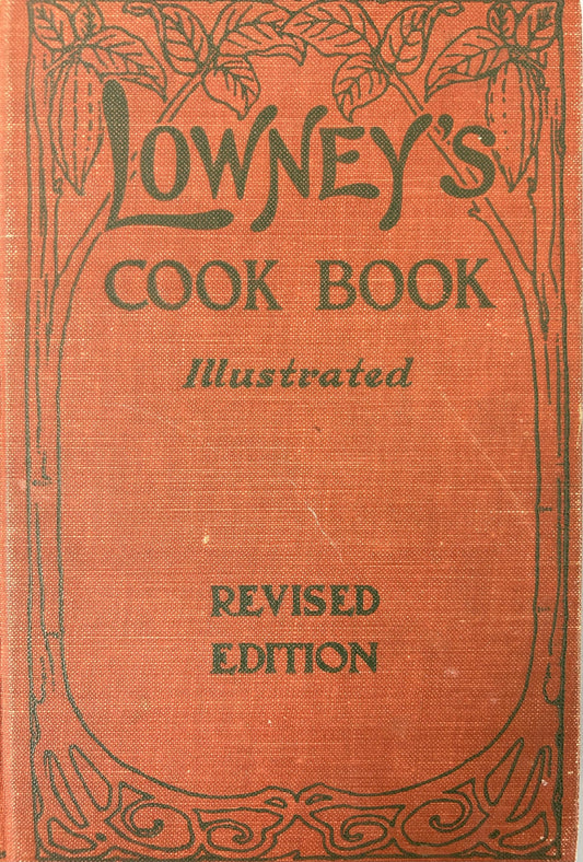 Lowney's Cook Book book cover