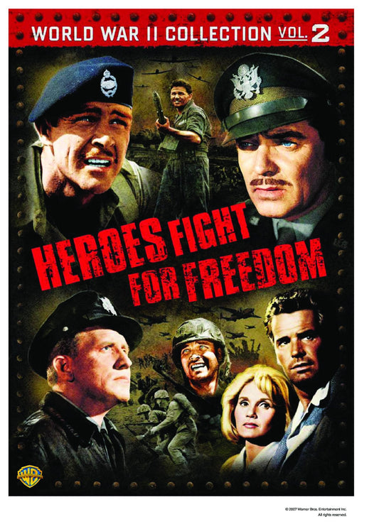 World War II Collection, Vol. 2 - Heroes Fight for Freedom (36 Hours / Air Force / Command Decision / Hell to Eternity / The Hill / Thirty Seconds Over Tokyo)