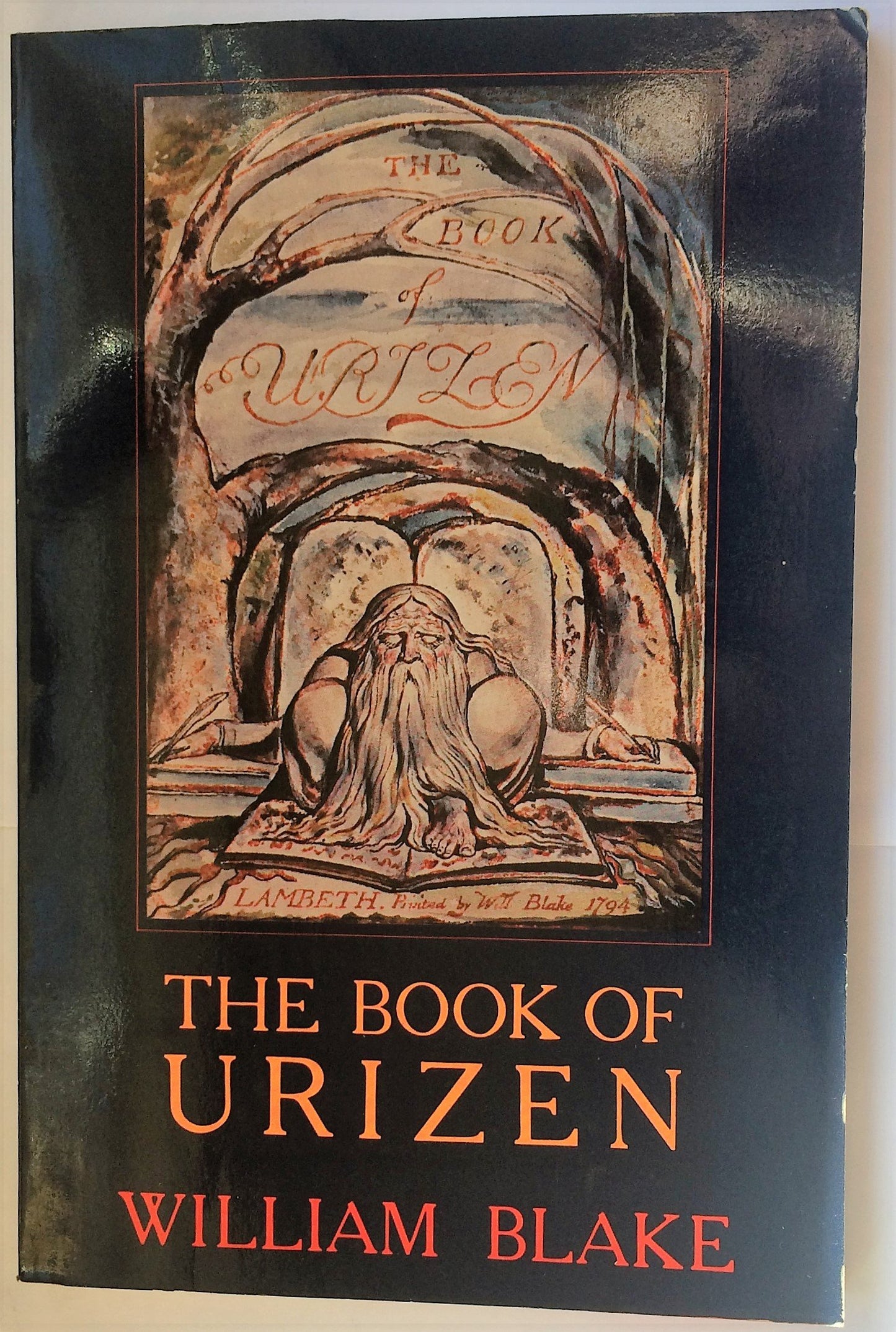 The Book of Urizen book cover