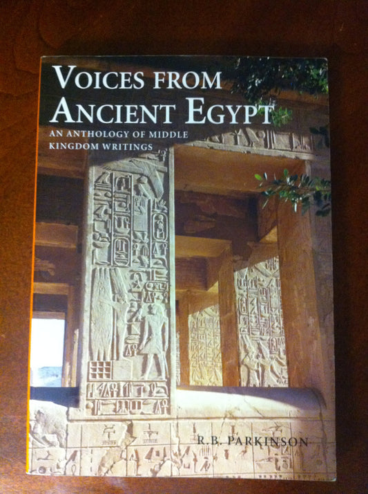 Voices from Ancient Egypt: An Anthology of Middle Kingdom Writings book cover