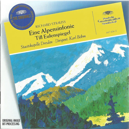 Strauss: An Alpine Symphony, Till Eulenspiegel / Böhm book cover