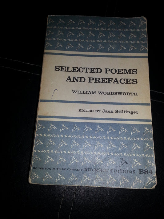 Selected Poems and Prefaces