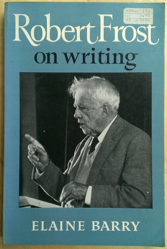 Robert Frost on Writing book cover