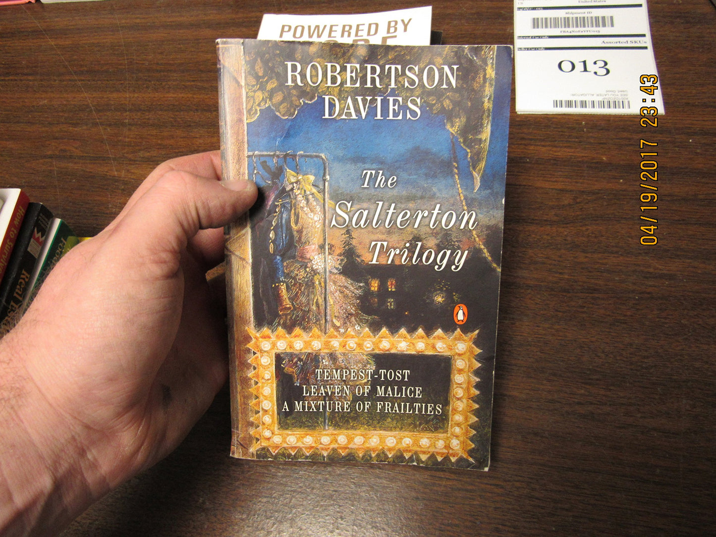 Salterton Trilogy: Tempest-Tost; Leaven of Malice; A Mixture of Frailties book cover