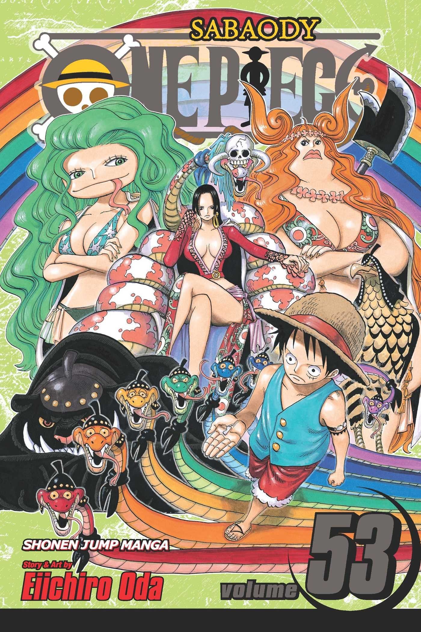 One Piece, Vol. 53: Natural Born King book cover