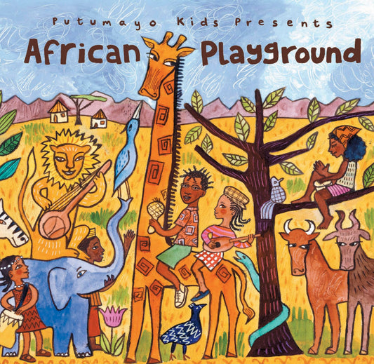 Putumayo Kids African Playground CD book cover