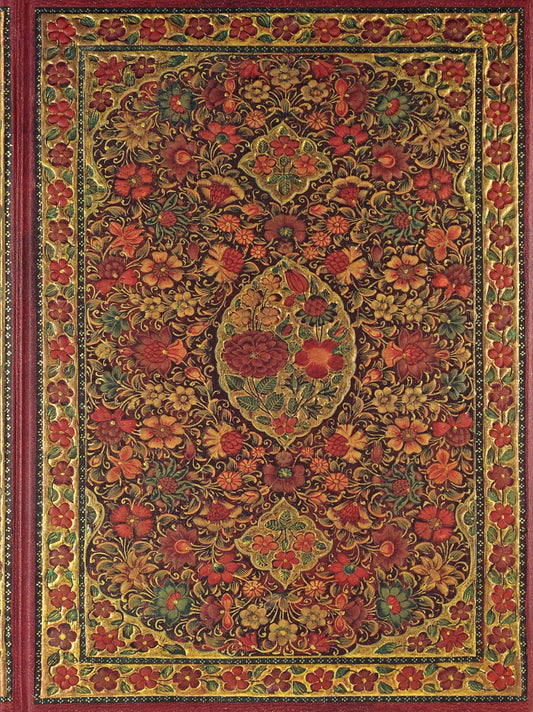 Gilded Floral Journal book cover