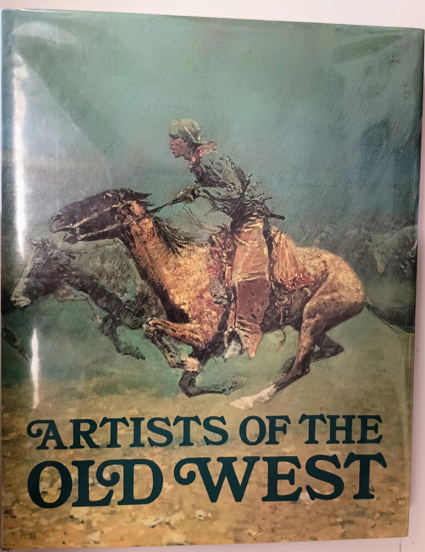 Artists of the Old West (Enl) book cover