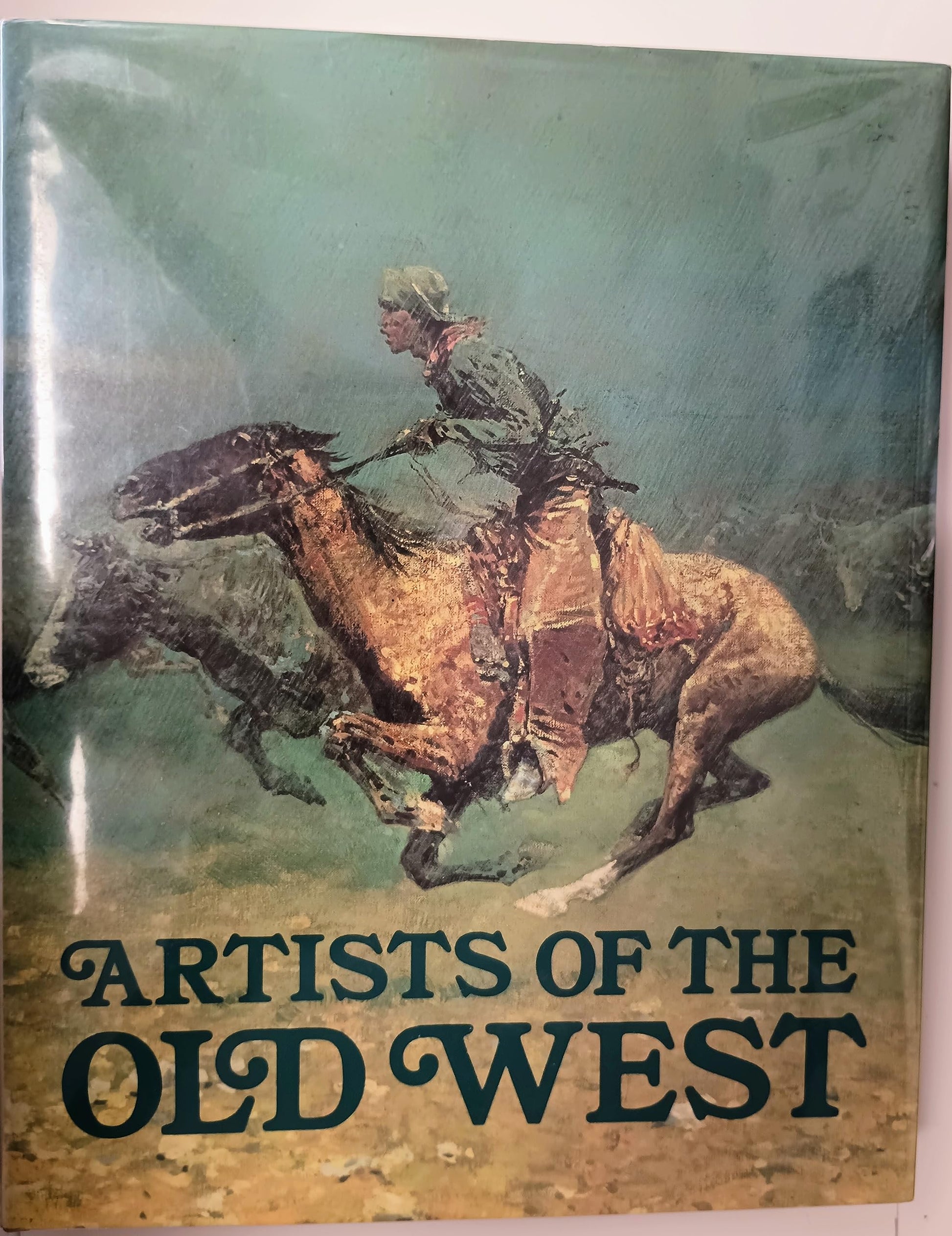Artists of the Old West (Enl) book cover