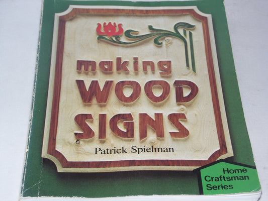 Making Wood Signs book cover
