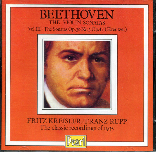 Beethoven: The Violin Sonatas, Vol. 3- Sonata No. 8 in G Minor, Op. 30, No. 3 / Sonata No. 9 in A Major, Op. 47- Kreutzer book cover