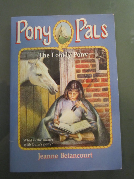 Lonely Pony book cover