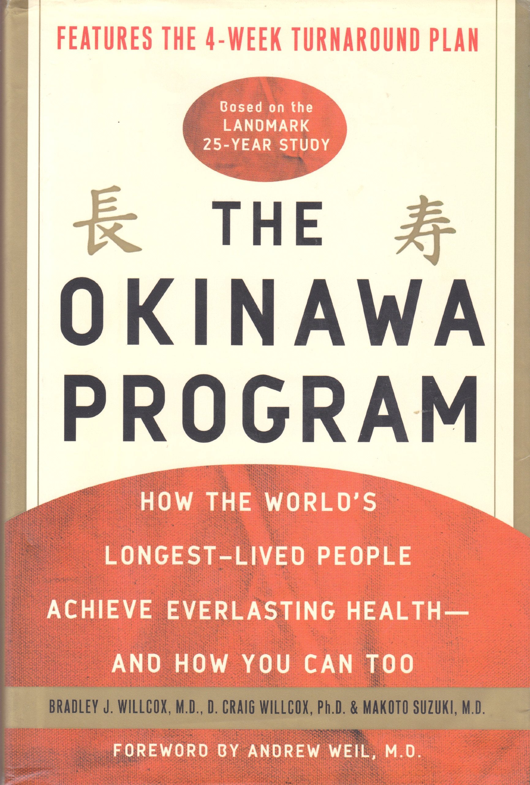 Okinawa Program: How the World's Longest-Lived People Achieve Everlasting Health--And How You Cantoo book cover