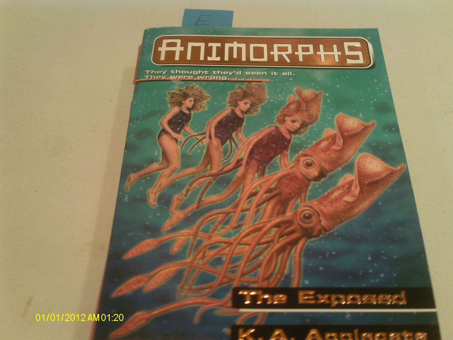 Exposed book cover