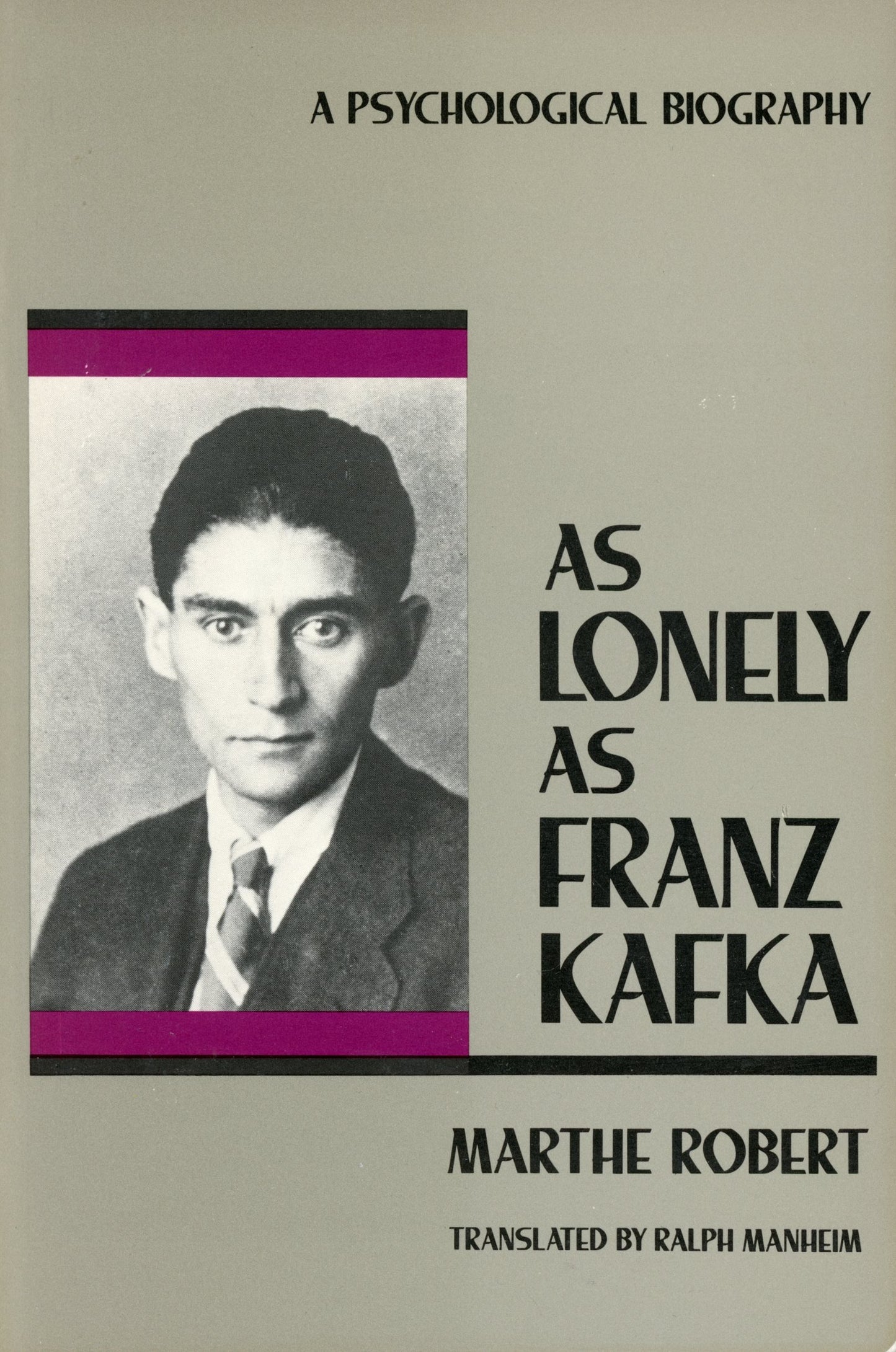 As Lonely as F.Kafka book cover