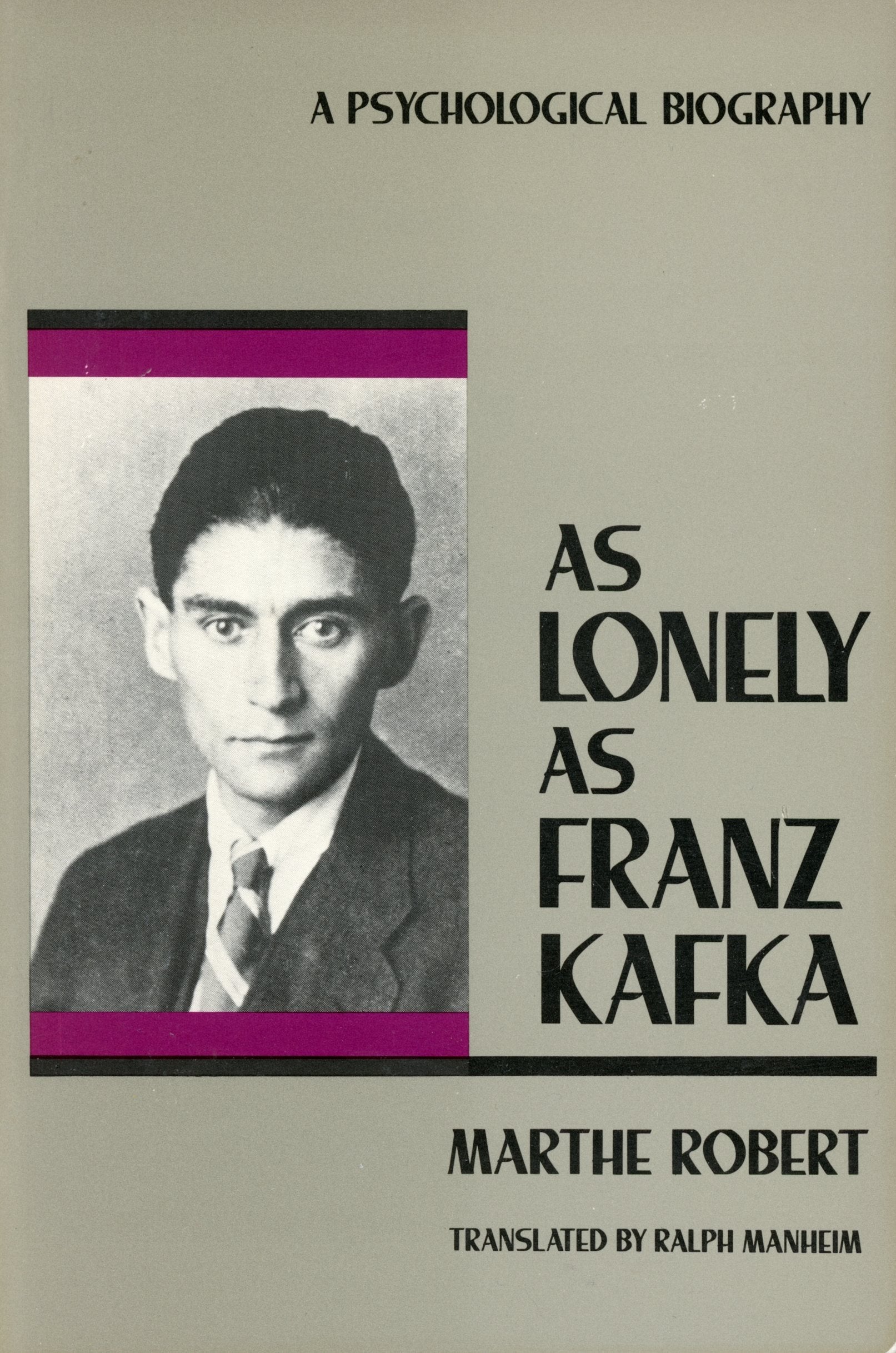 As Lonely as F.Kafka book cover