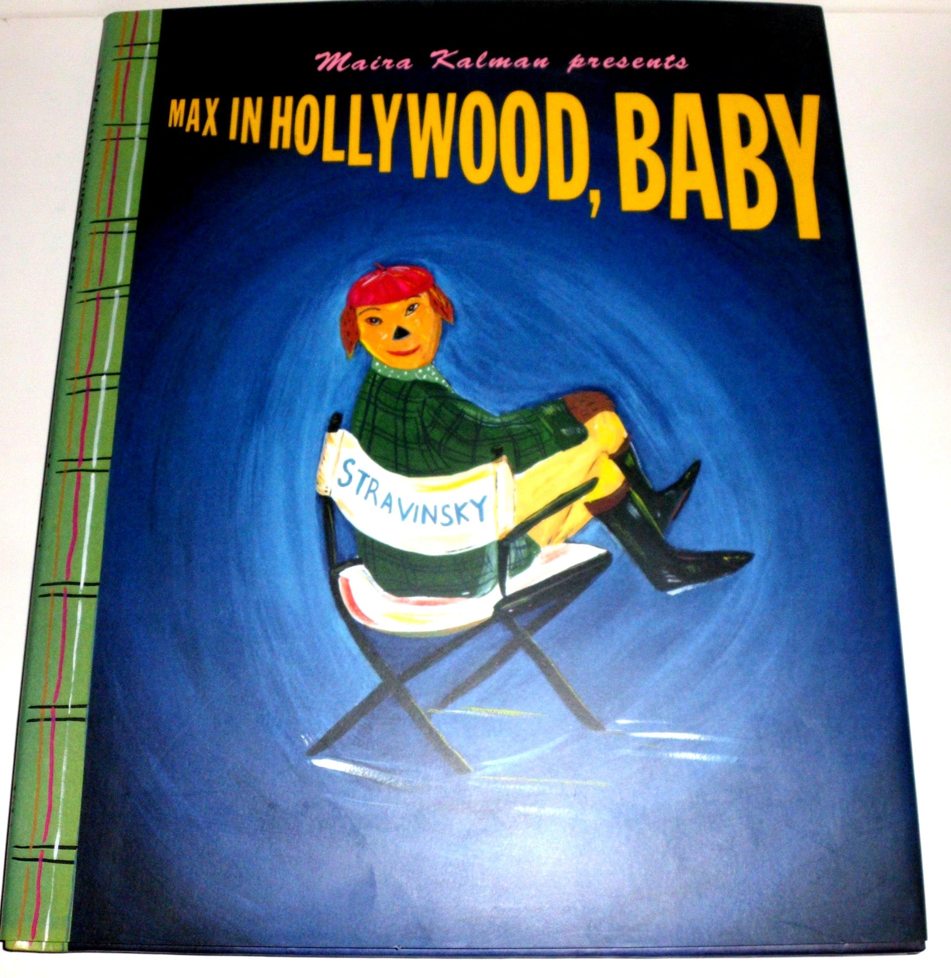 Max in Hollywood, Baby book cover