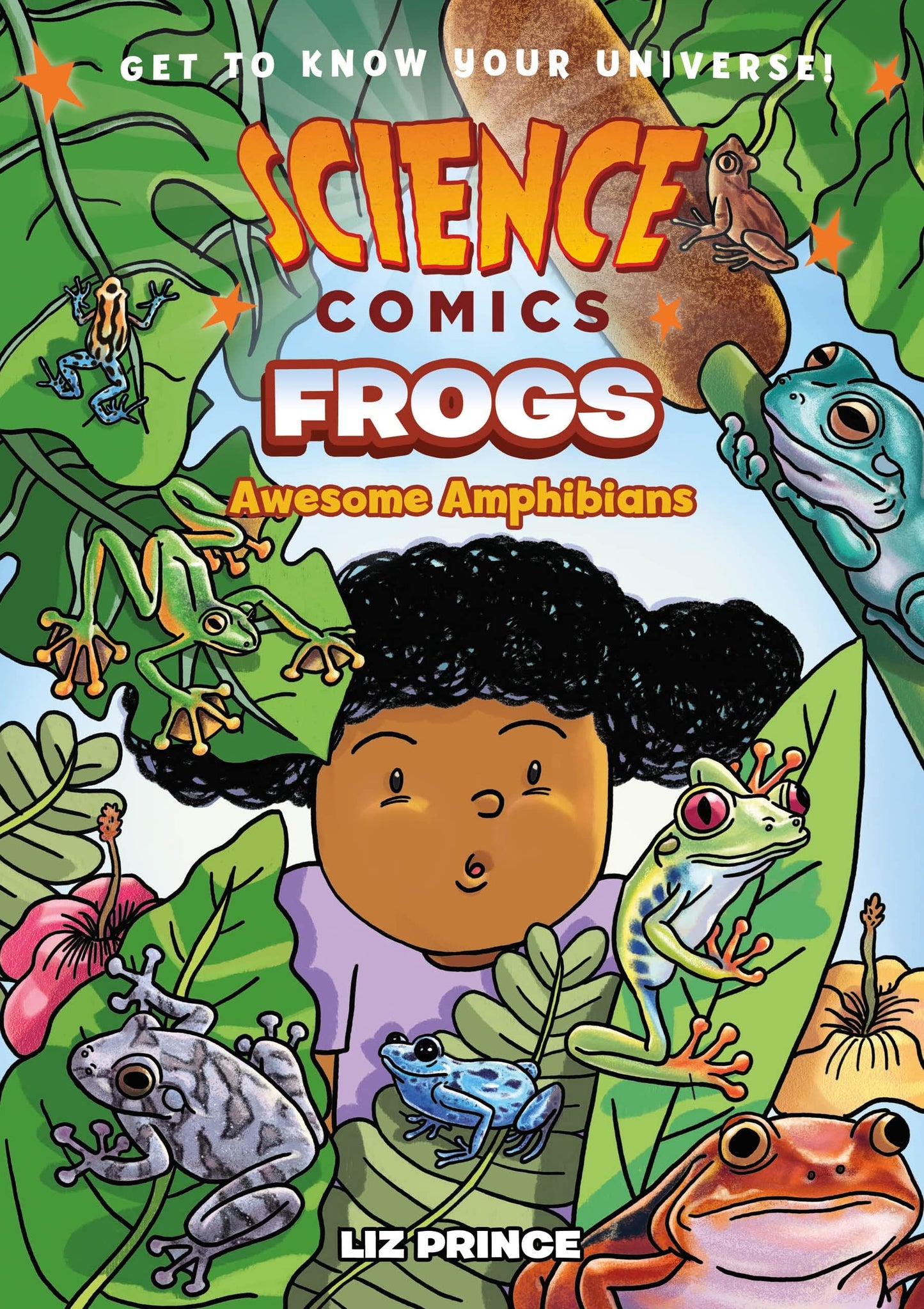 Science Comics: Frogs: Awesome Amphibians book cover