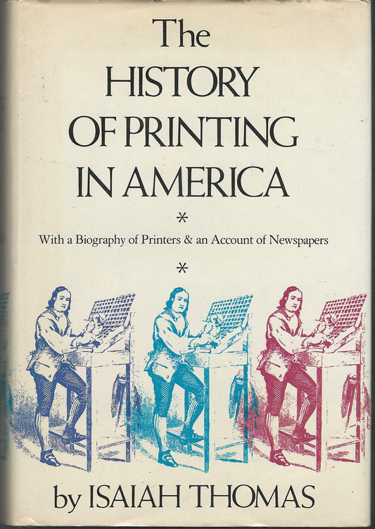 History of Printing in America (Revised) book cover