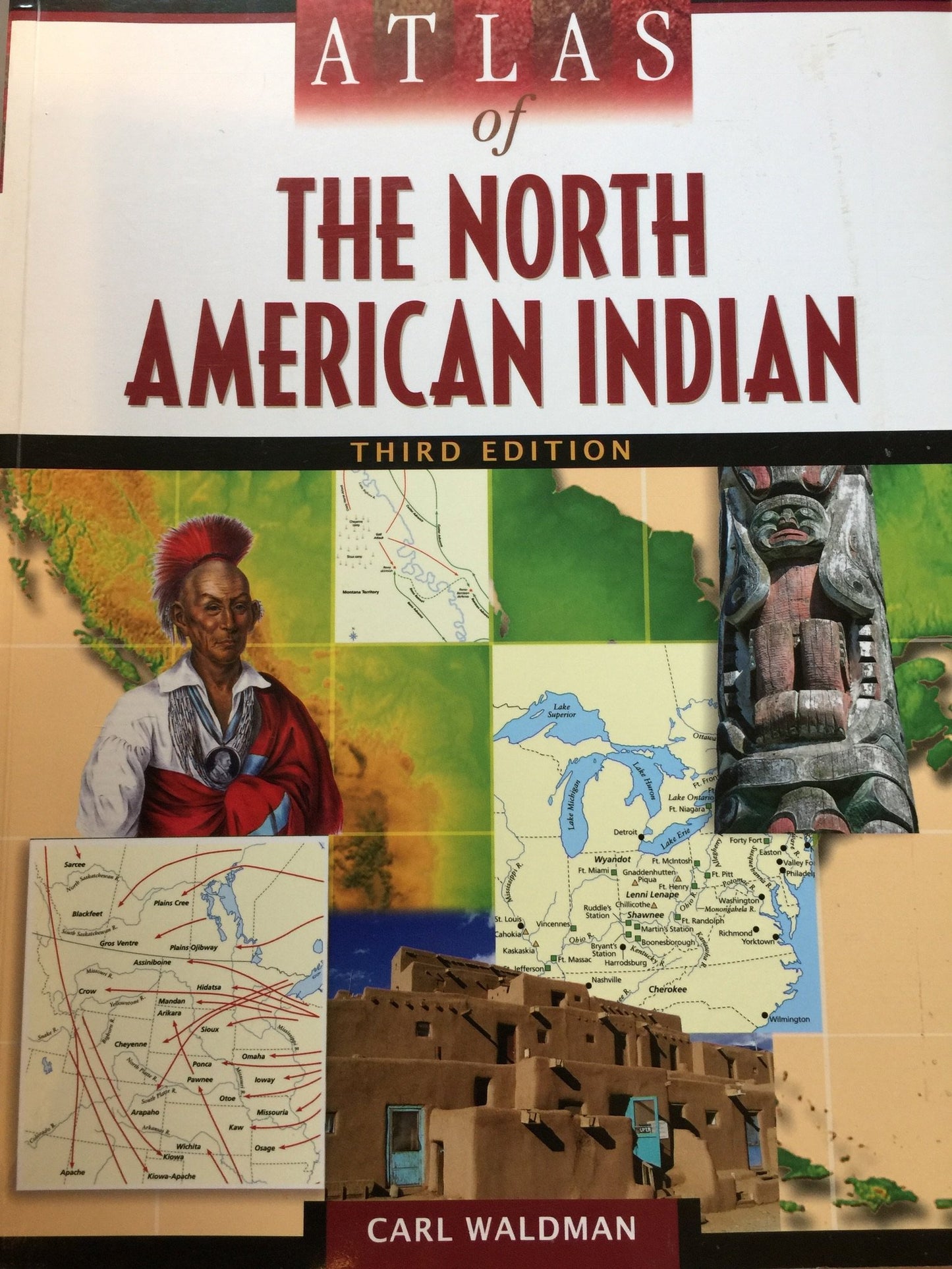Atlas of the North American Indian book cover