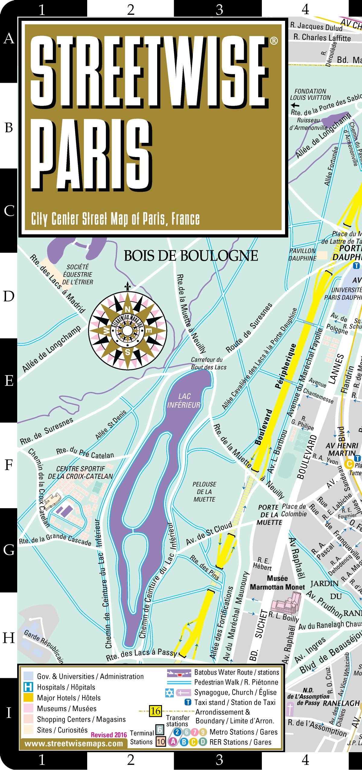Streetwise Paris Map - Laminated City Street Map of Paris, France: Folding Pocket Size Travel Map (2015 Updated) book cover