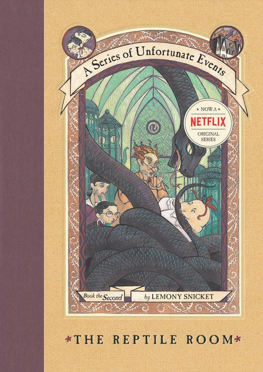 Series of Unfortunate Events #2: The Reptile Room book cover